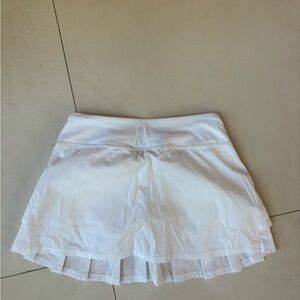 Ivivva White Ruffled Skirt